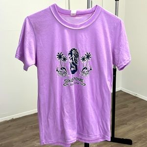 Singapore printed Top